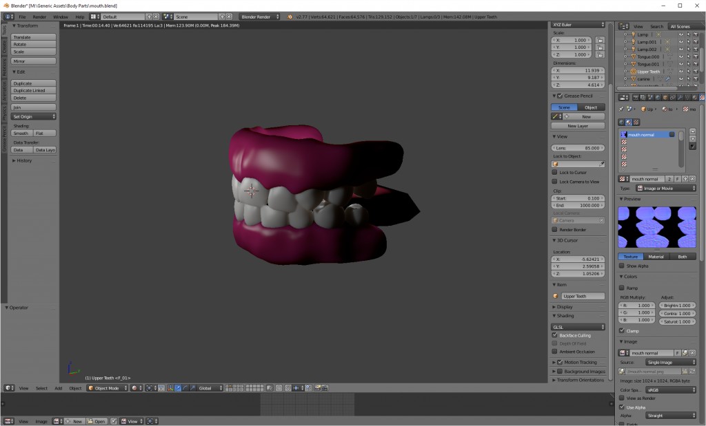 Simple Human Teeth preview image 2