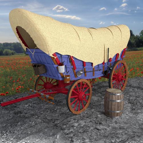 Conestoga Wagon, circa 1800s preview image