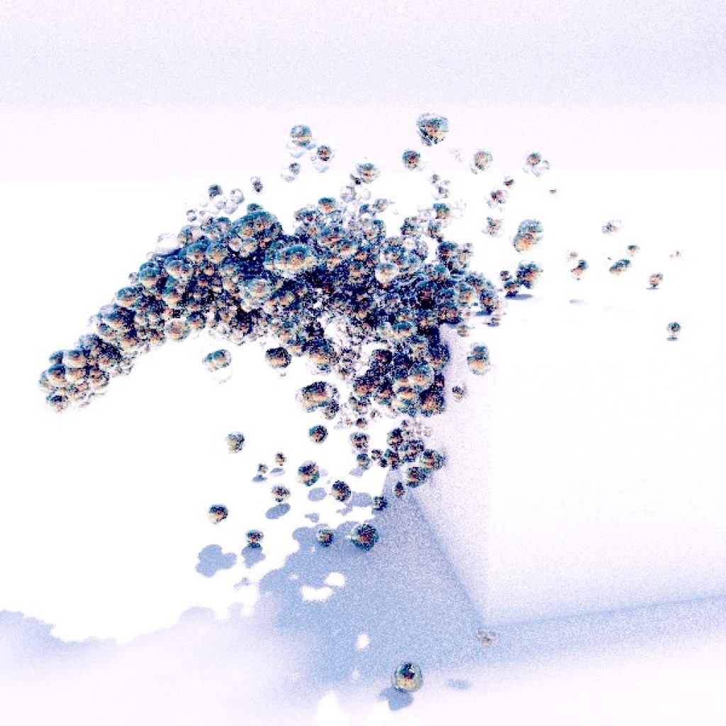 Animated Bubble blowing effect preview image 1