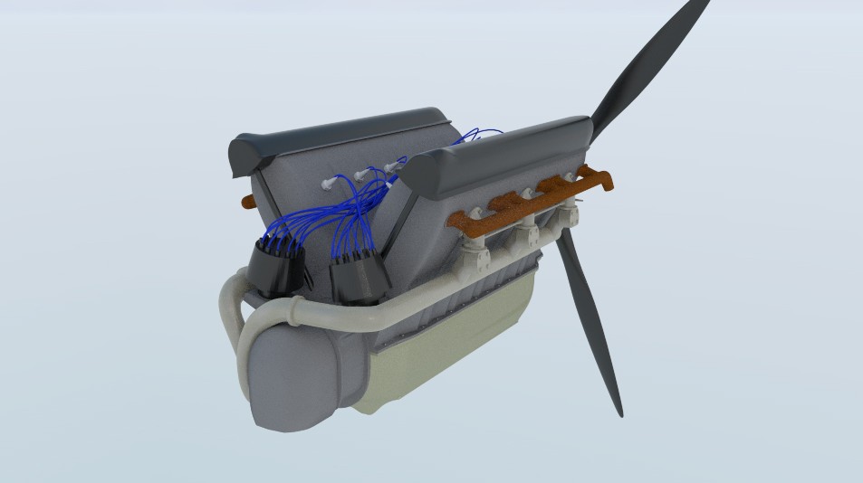 HISPANO-SUIZA engine preview image 2