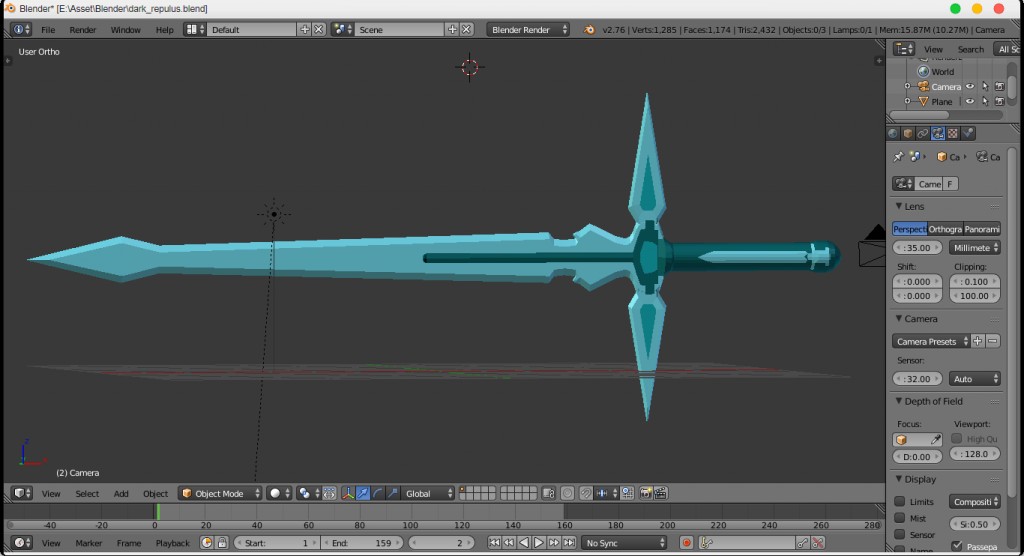 simple sword Dark Repulser preview image 1