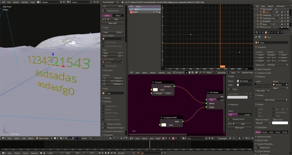 Cycles snow into template preview image 3