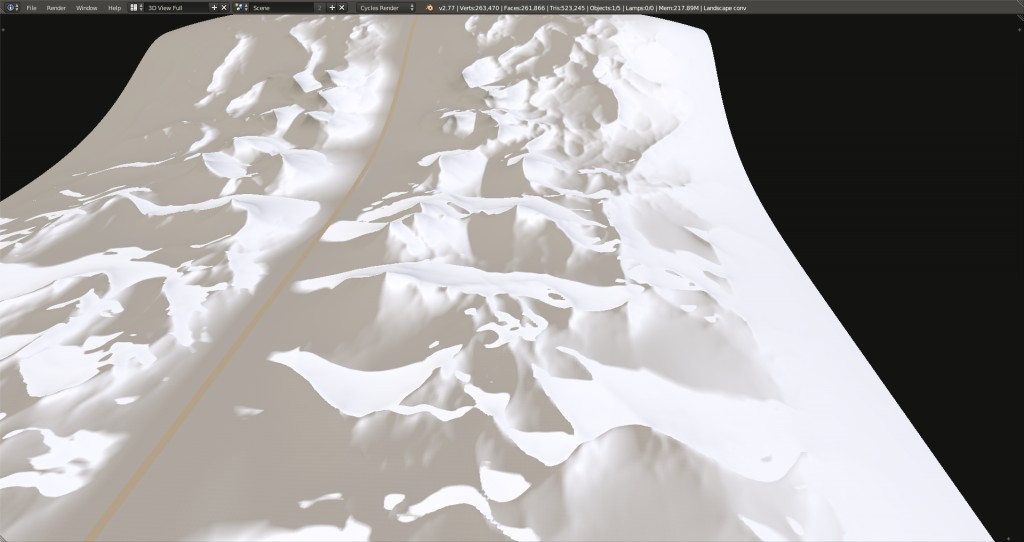 Cycles snow into template preview image 4