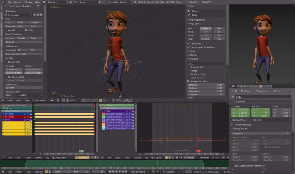 Pixar Presto Theme preview image 1