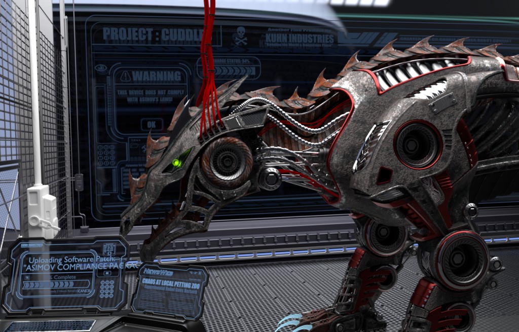 Robot dog/dragon. preview image 1