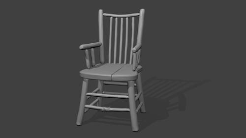 Wooden chair preview image