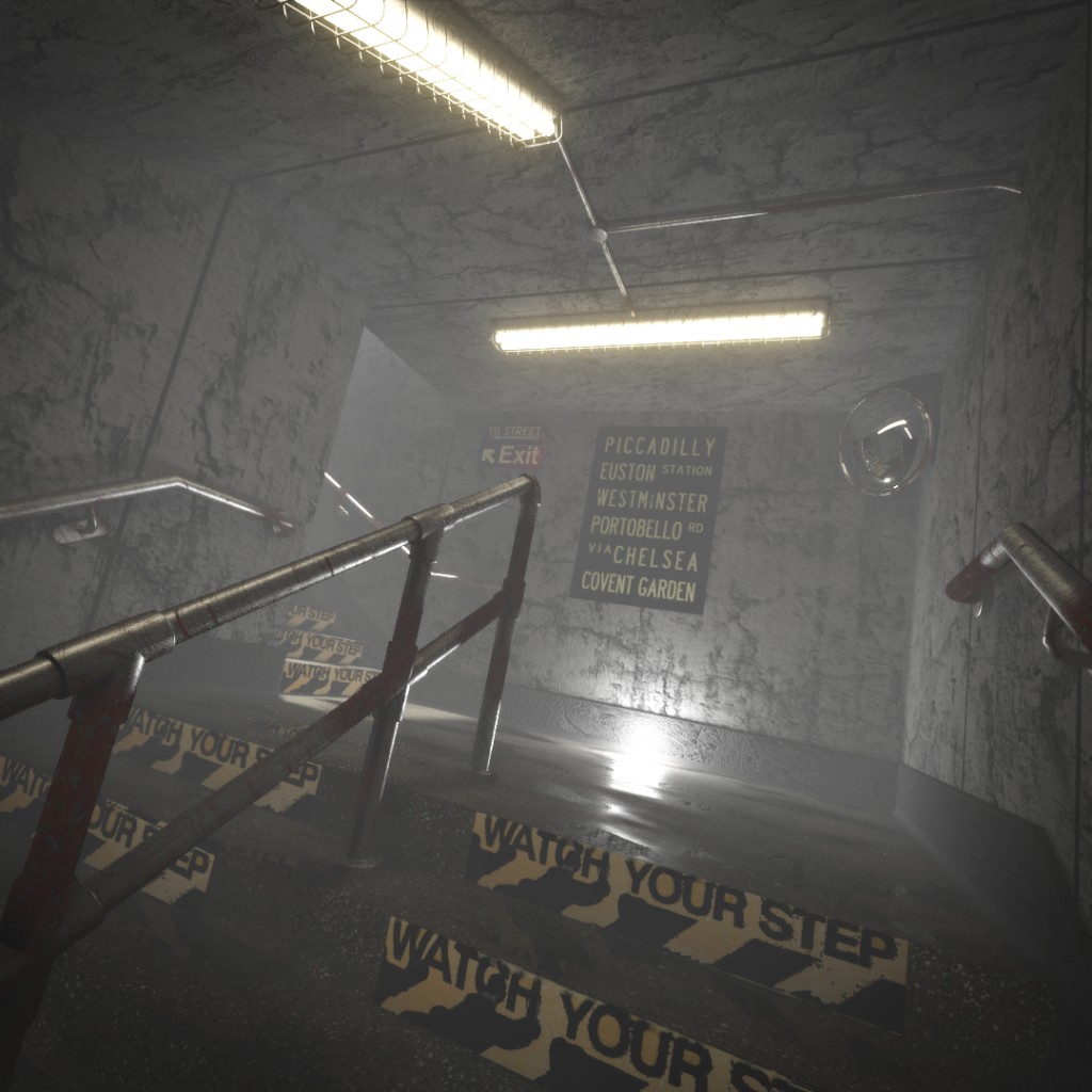 Down in the tube station at midnigh preview image 1