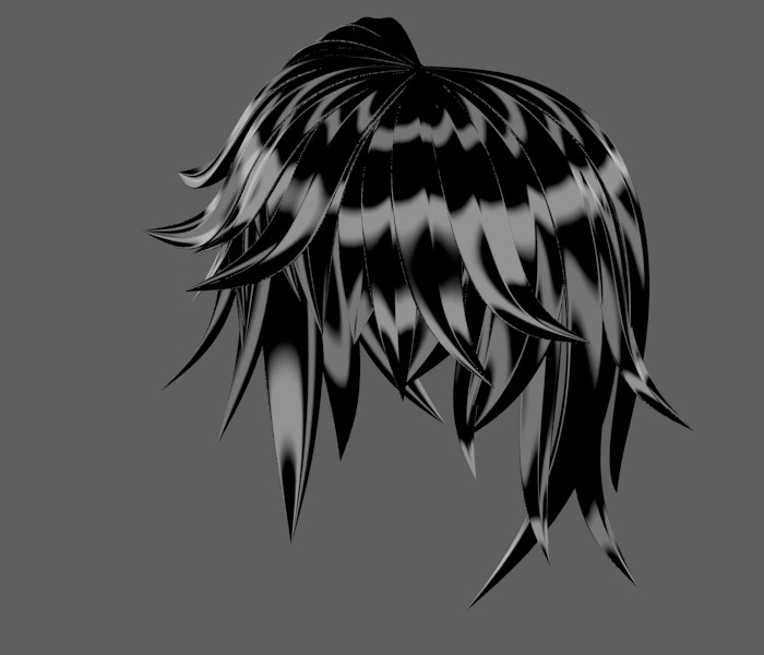 Anime Style Short Hair preview image 1