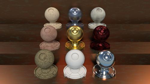 My procedural materials library preview image