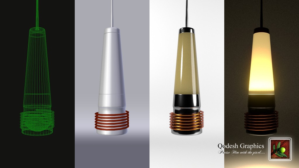 Retro Style Hanging Lamp preview image 1