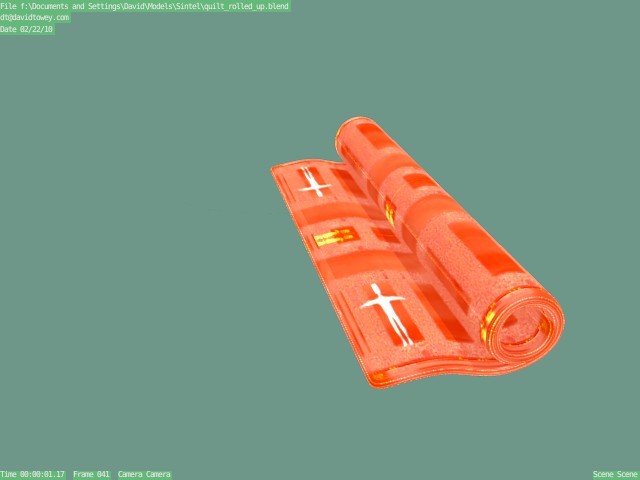 Quilt rolled up preview image 1