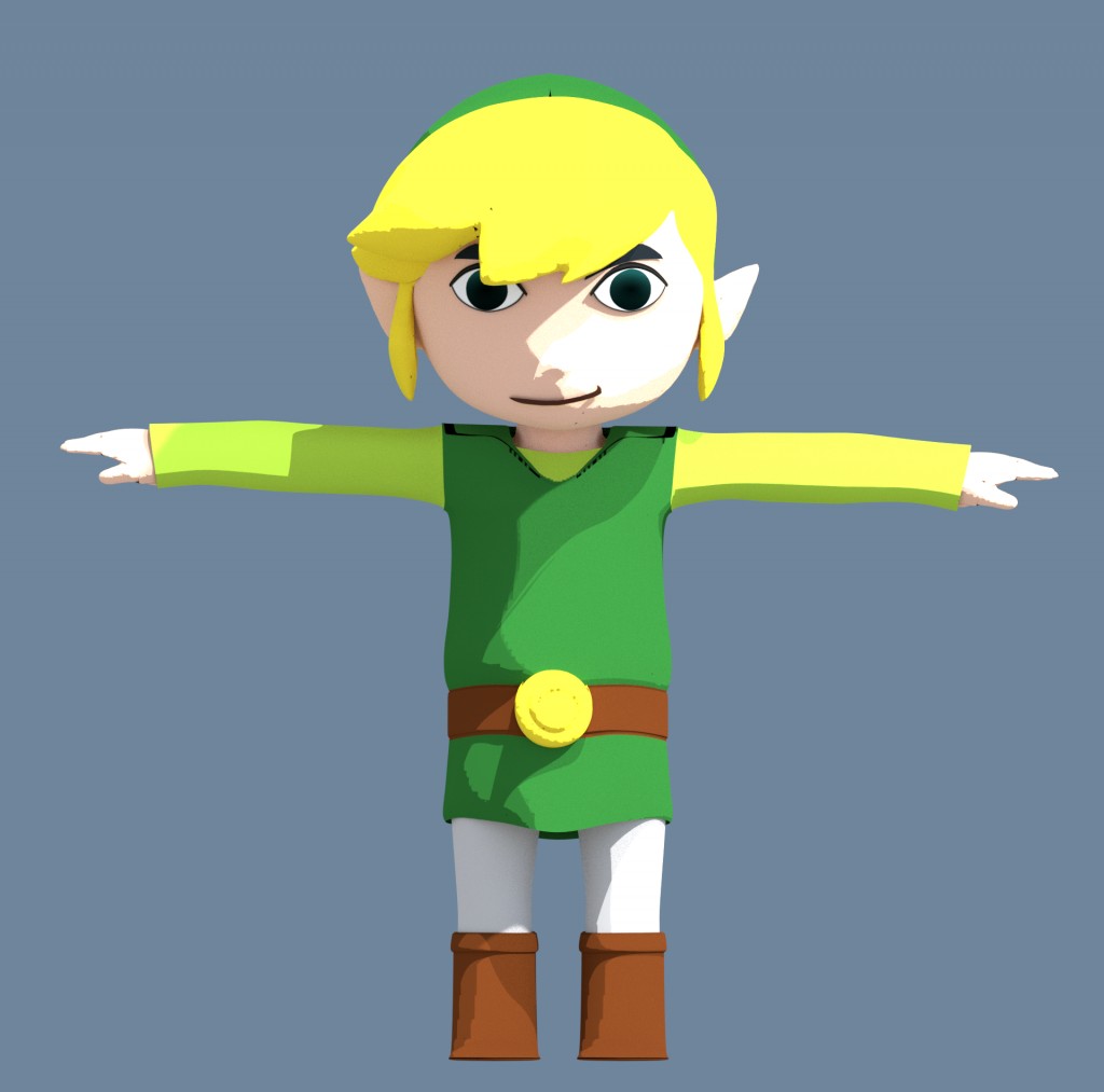Request-ToonLink Rigged preview image 1