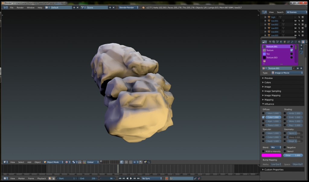 HighQuality LowRes Rock preview image 5