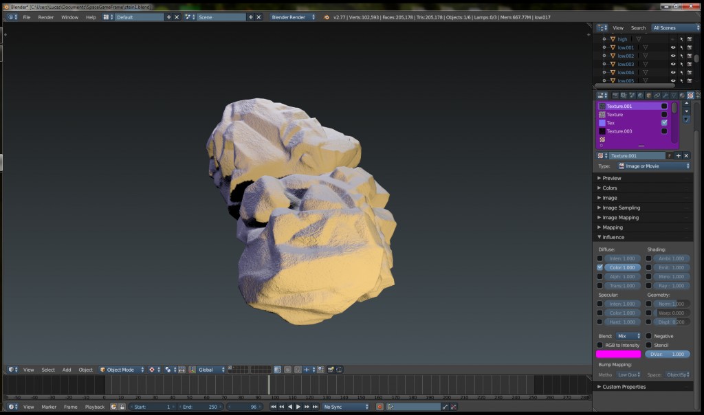 HighQuality LowRes Rock preview image 7