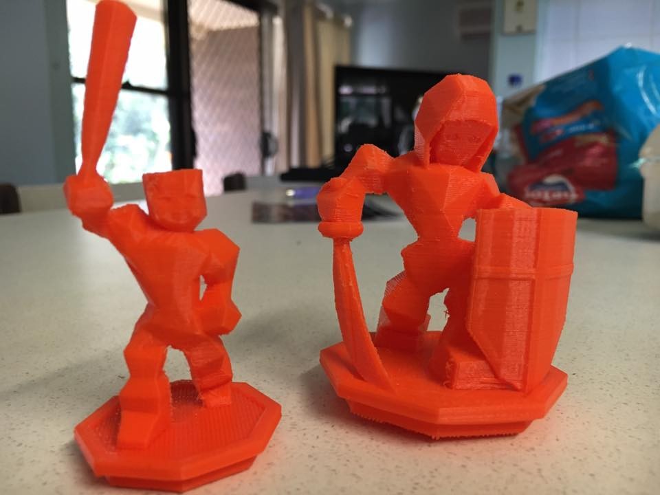 LowPoly Printable Characters preview image 1