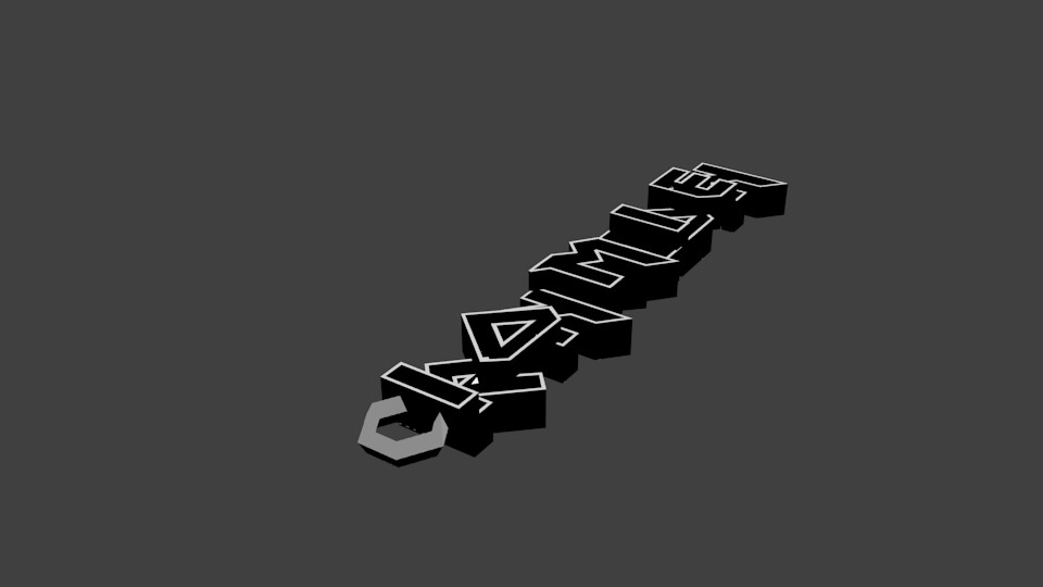 Iron Maiden key chain (printable) preview image 2