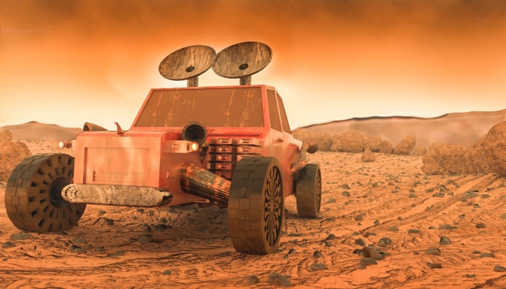 Car at mars preview image 1