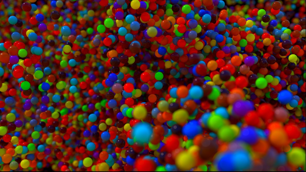 colourful particles preview image 1