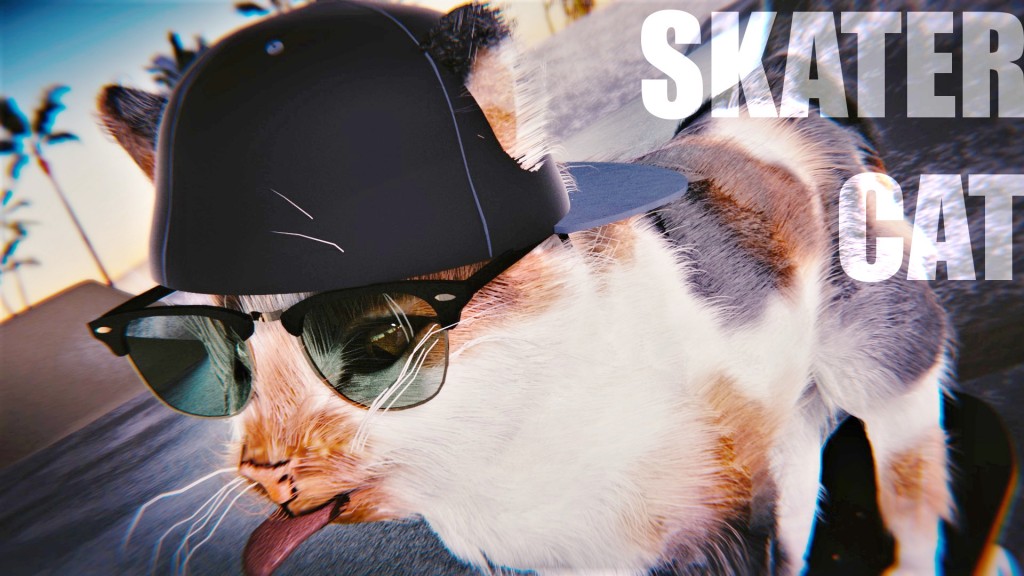 Rigged and animated Cat preview image 3