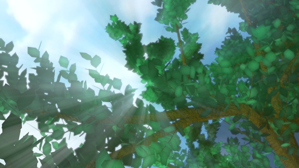 Test subsurface scatering On leaves preview image 1