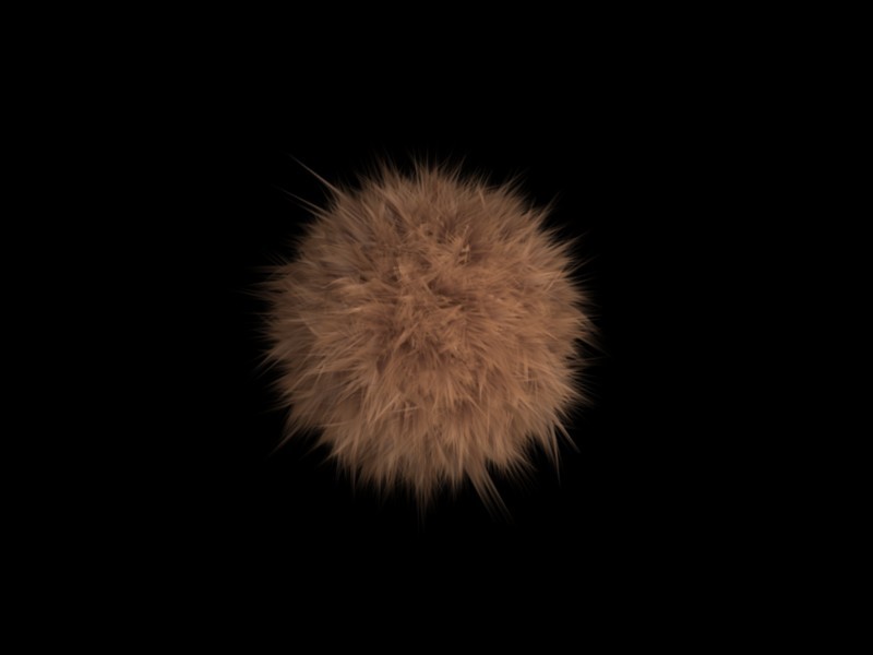 Brown fur preview image 1