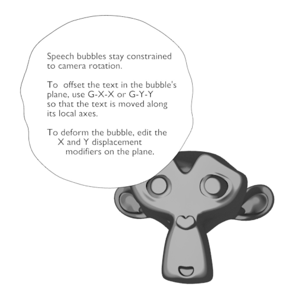 Convenient Speech Bubble Setup preview image 1