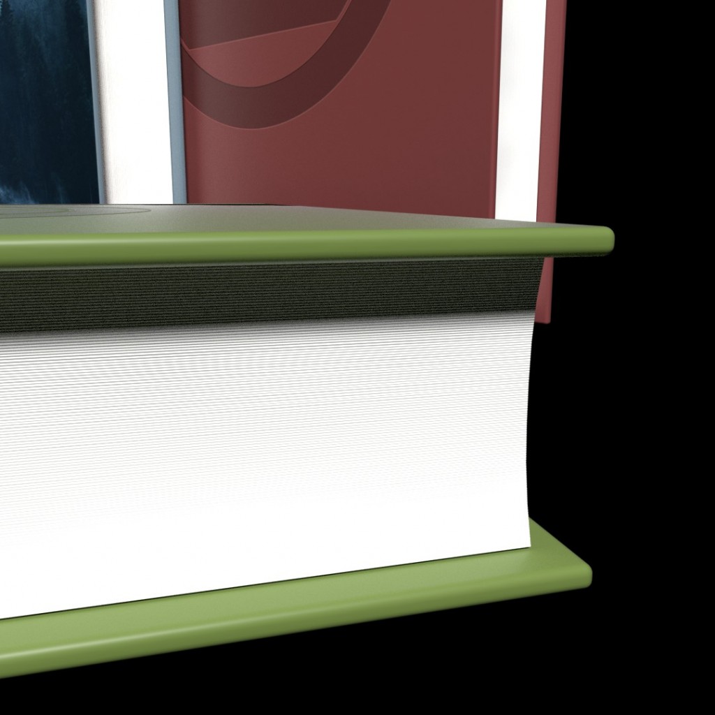 Realistic book with pages preview image 2