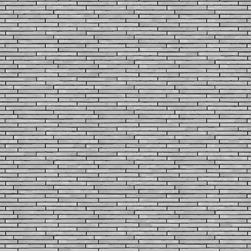 Tileable Long Dark Brick Wall Texture preview image 6