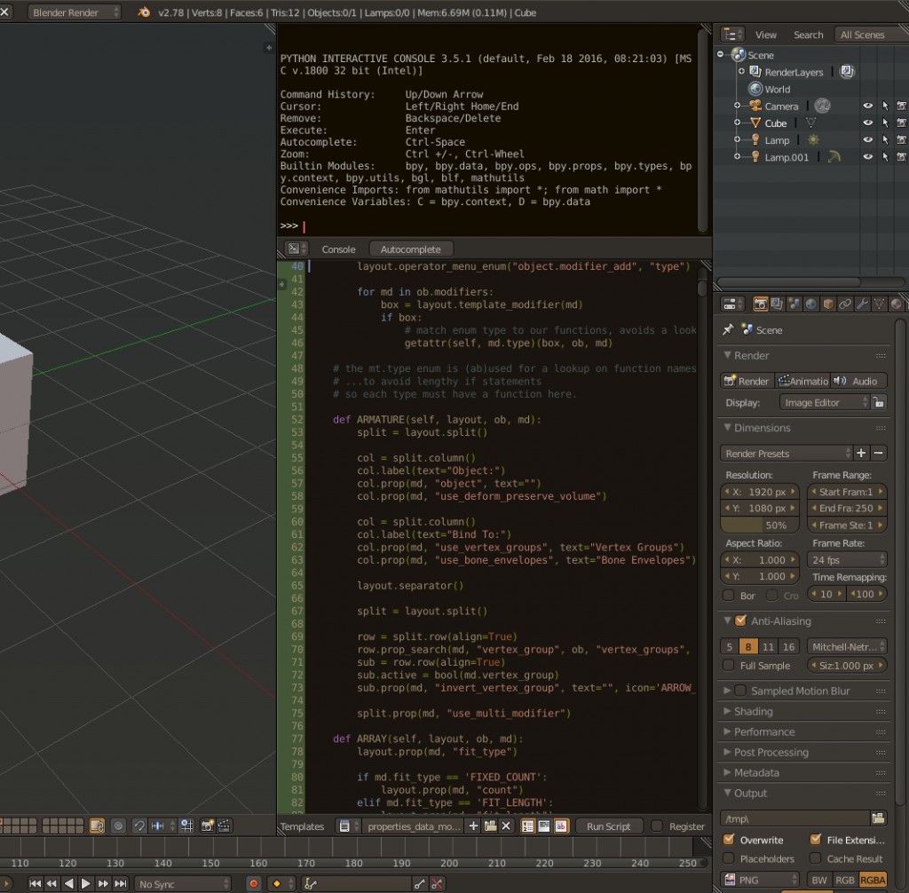 Blender Dark Coffe Theme preview image 1