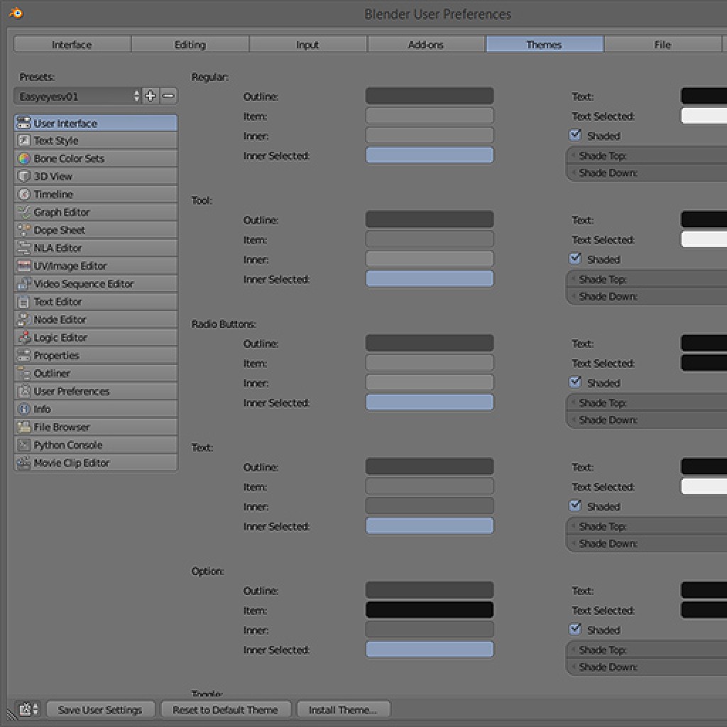 Easy Eyes - Theme preview image 3