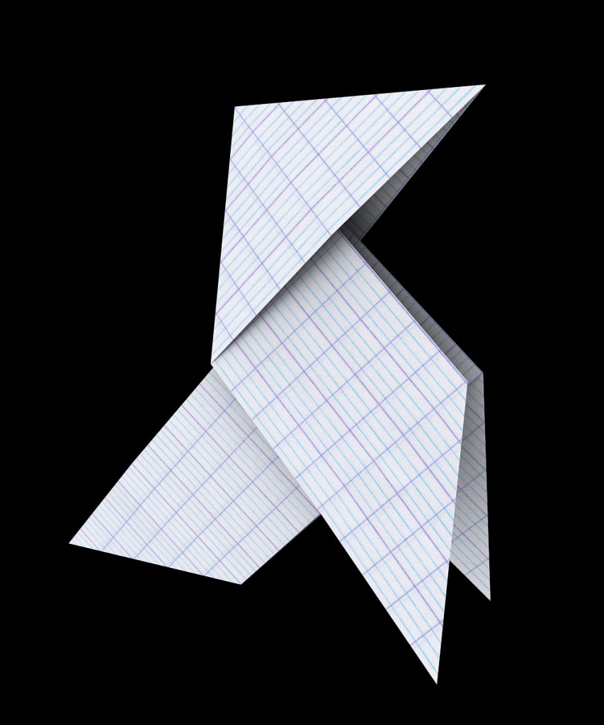 EN : Paper bird / FR : Cocotte en papier preview image 1