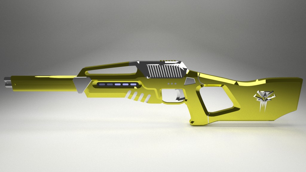 Sci fi gun preview image 3