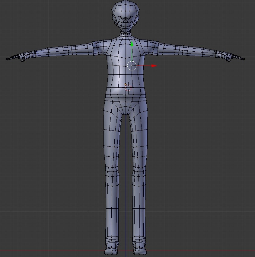 Human Low Polygon preview image 1