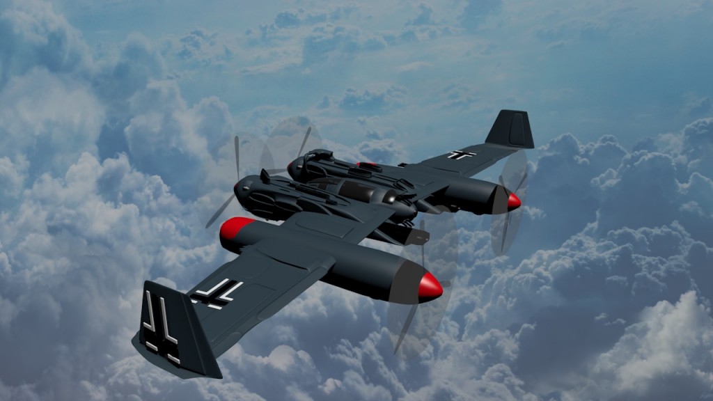 German heavy dive bomber J-187 preview image 1