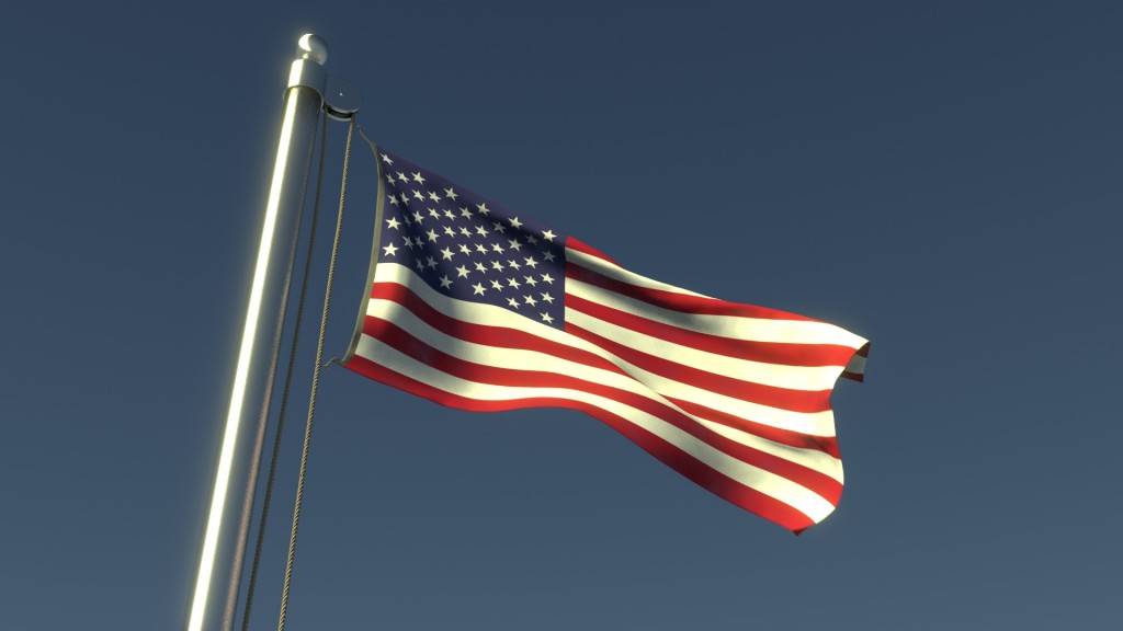 Flag In The Wind Animation preview image 1