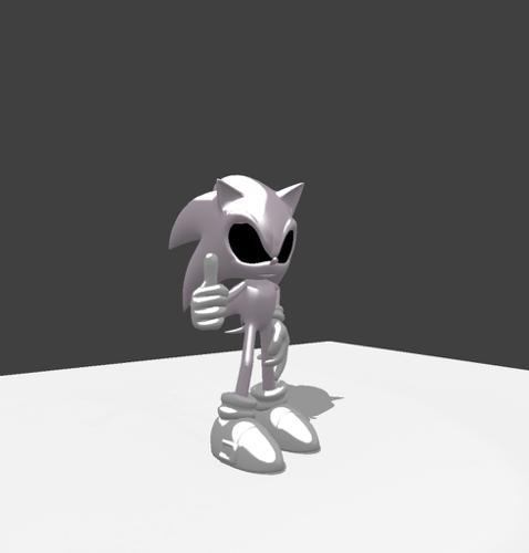 Rigged Sonic for NebulaBlazes preview image