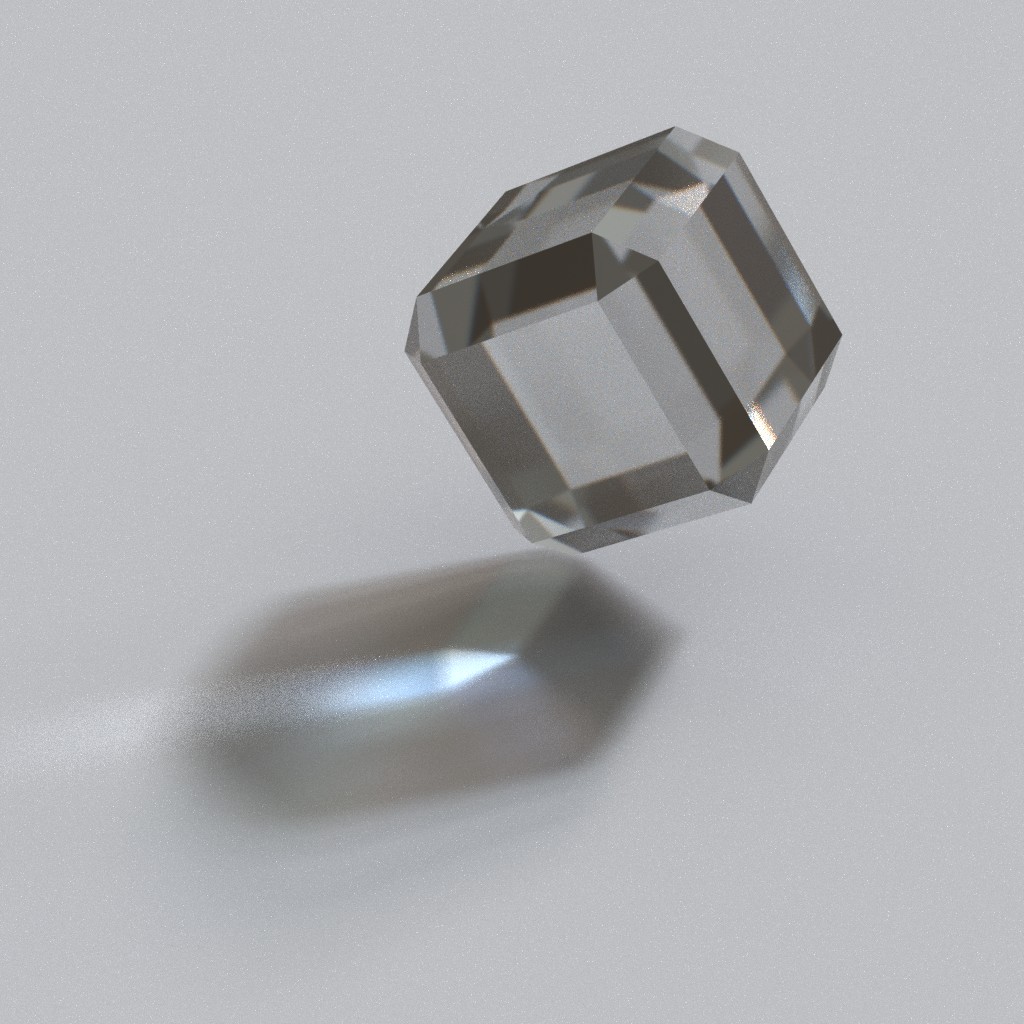 fake caustis glass material with dispersion preview image 3