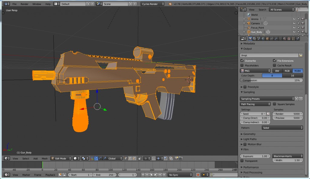 Blend Swap | MSBS-B Assault Rifle