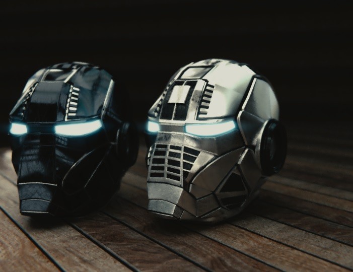 SCIFI HELMET preview image 2