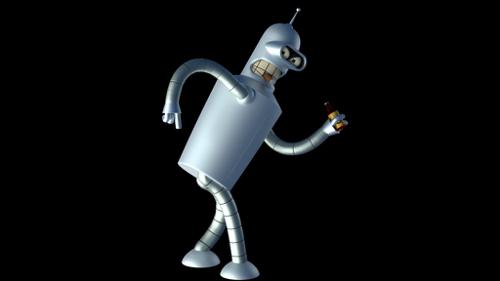 Bender Futurama rig preview image