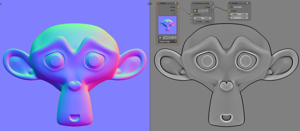 Normal to Cavity node preview image 1