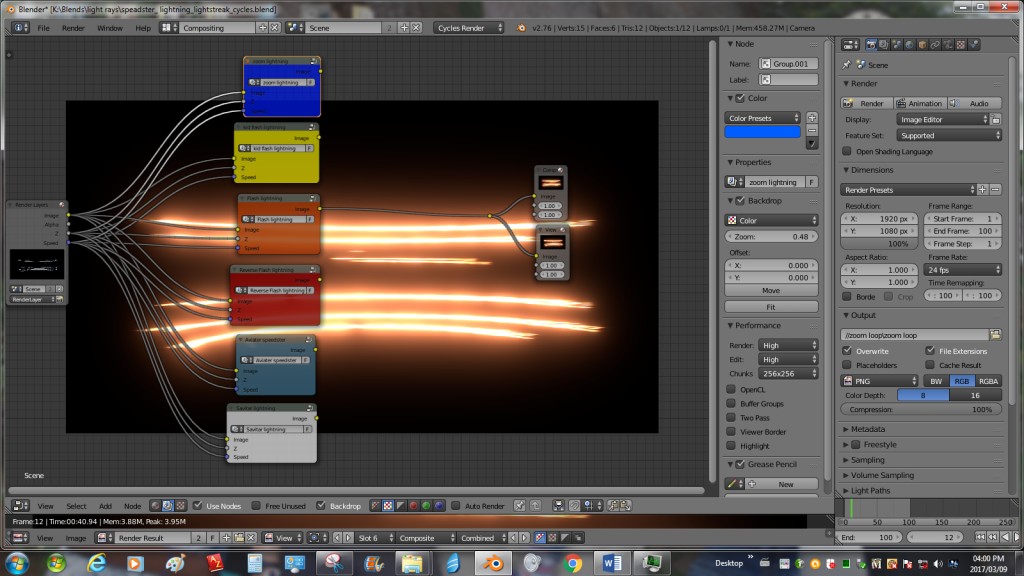 The Flash VFX lightning preview image 2