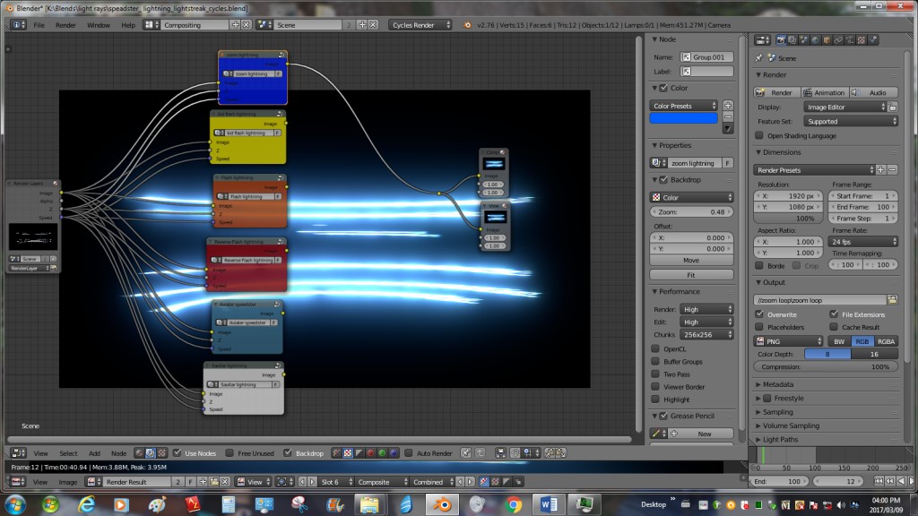 The Flash VFX lightning preview image 3