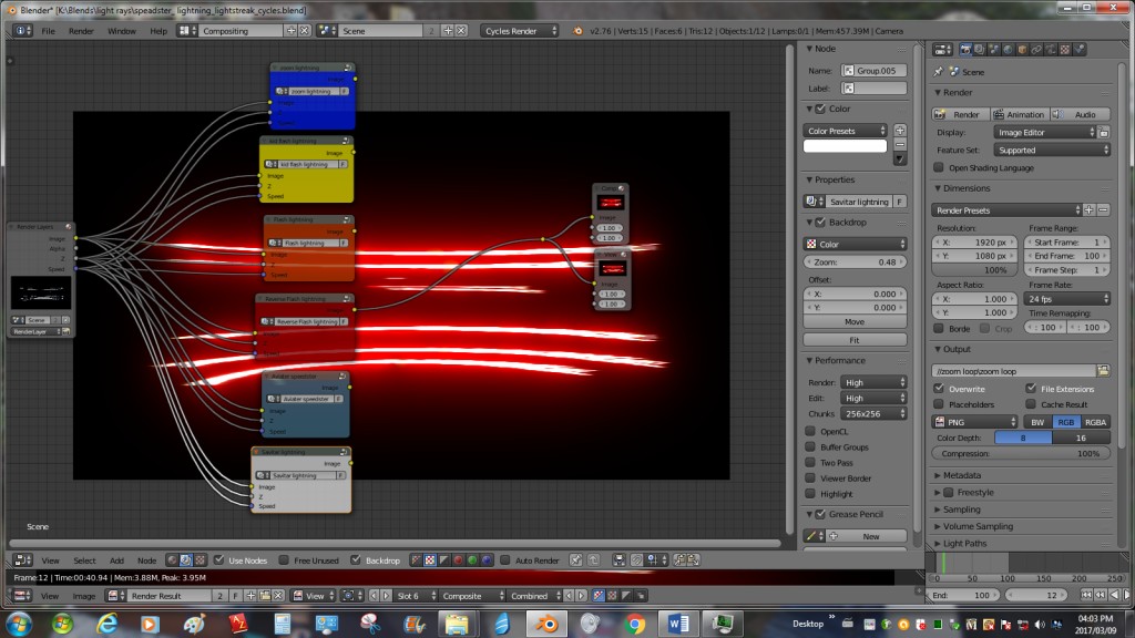 The Flash VFX lightning preview image 4