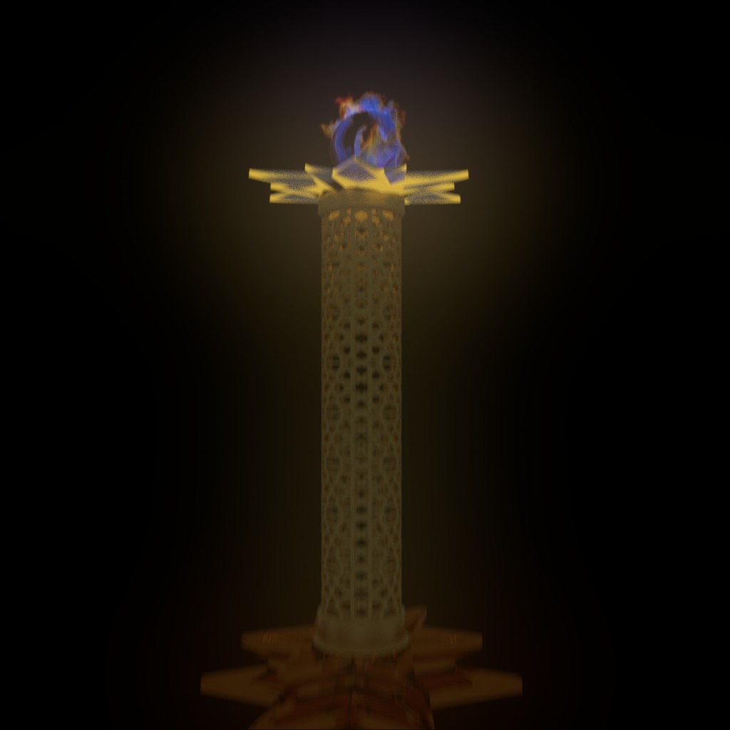 Revelation 1 Golden Lamp Stand ver 1 preview image 1