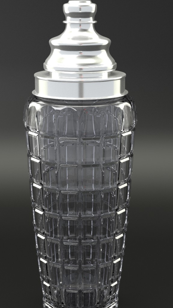 Fancy Martini glass and Shaker preview image 2