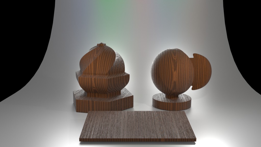 Procedural Wood Material preview image 1