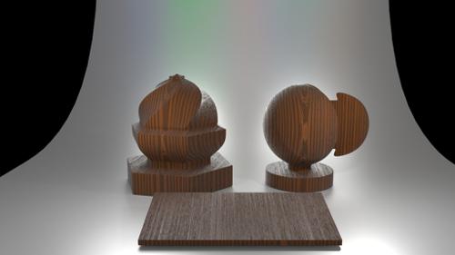 Procedural Wood Material preview image