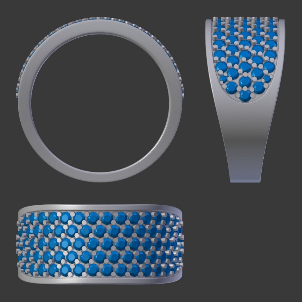 Ring With Diamonds, project file from video tutorial preview image 2