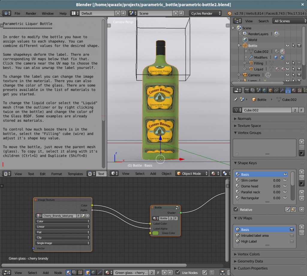 Parametric Bottle preview image 3